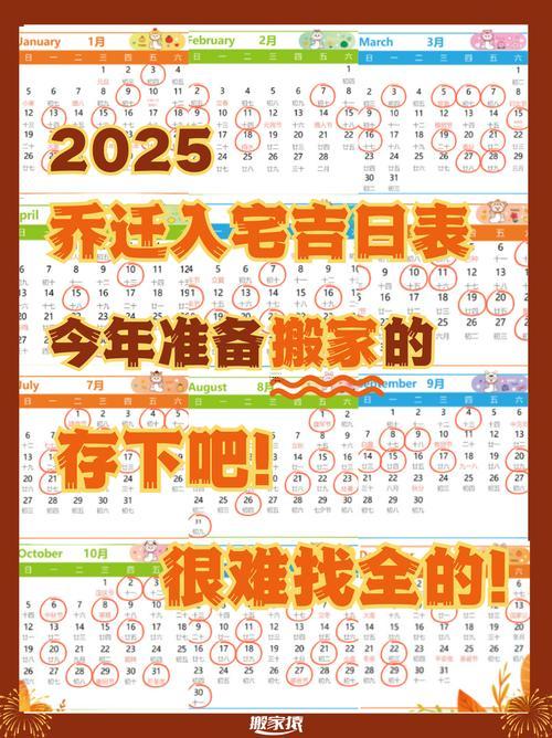 2025年宋韶光乔迁吉日